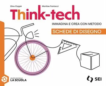 Think-tech. Immagina e crea con metodo. Schede di disegno. Per la Scuola media. Con e-book Laatste Versie