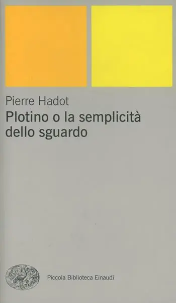 Plotino o la semplicità dello sguardo Laatste Kans