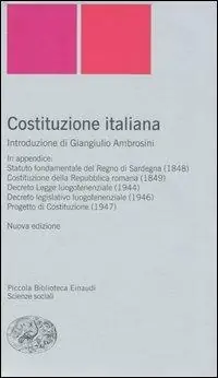 Lage Kosten Costituzione italiana