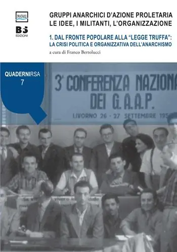 Nu Kopen Gruppi anarchici d‘azione proletaria. Le idee, i militanti, l‘organizzazione. Vol. 1 Dal fronte popolare alla «legge truffa» la crisi politica e organizzativa dell‘anarchismo.