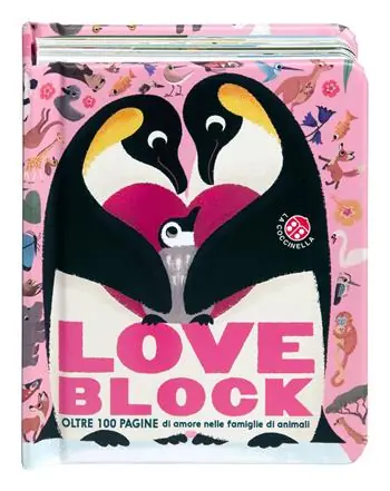 Nu Kopen Love block. Oltre 100 pagine cartonate sull‘amore nelle famiglie di animali. Ediz. a colori
