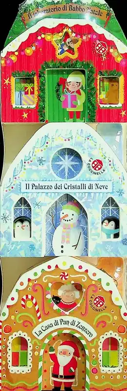 Favoriet Le mie casette di Natale La Casa di Pan di Zenzero-Il Laboratorio di Babbo Natale-Il Palazzo dei Cristalli di Neve. Ediz. a colori