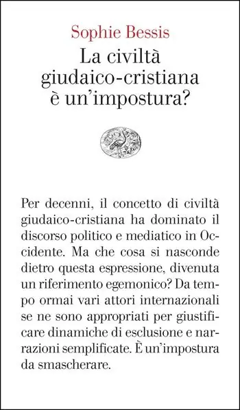 Nu Kopen La civiltà giudaico-cristiana è un‘impostura?