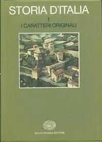 Beperkt Aanbod Storia d‘Italia. Vol. 1 I caratteri originali.