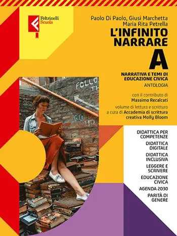L‘infinito narrare. Con A scuola di scrittura. Per le Scuole superiori. Con e-book. Con espansione online. Vol. A-B-C Narrativa e temi di cittadinanza- Poesia, teatro, temi di cittadinanza e letteratura delle origini-Epica Koop Vandaag