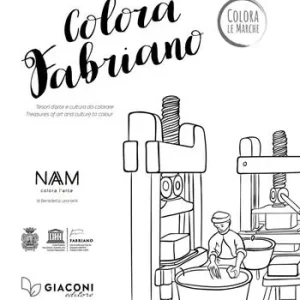 Colora Fabriano. Tesori d‘arte e cultura da colorare. Ediz. italiana e inglese Premium