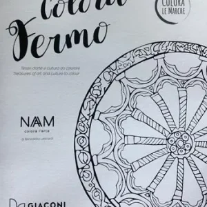 Colora Fermo. Tesori d‘arte e cultura da colorare. Ediz. italiana e inglese Gecertificeerd