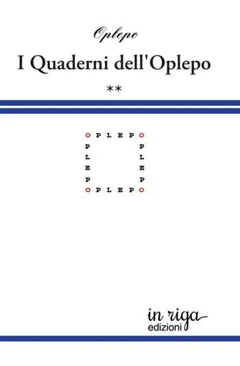 I quaderni dell‘Oplepo. Vol. 2 Korting