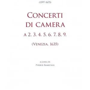Concerti di camera a 2. 3. 4. 5. 6. 7. 8. 9. (Venezia, 1635) Exclusieve Aanbieding