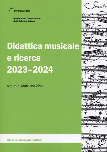 Direct Verzonden Didattica musicale e ricerca 2023-2024