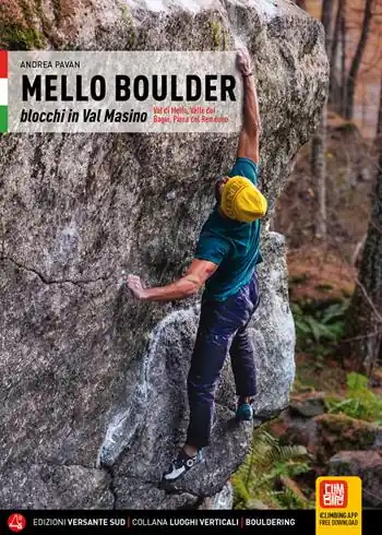 Mello Boulder. Blocchi in Valmasino. Val di Mello, Valle dei Bagni, Piana del Remenno Speciale Aanbieding