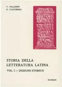 Storia della letteratura latina. Vol. 1 Disegno storico. Aanbieding