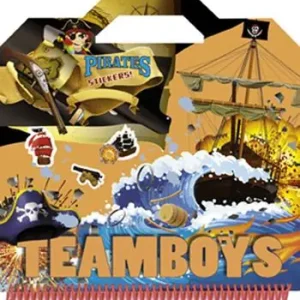Aanbieding Pirates. Color & stickers Teamboys. Con adesivi