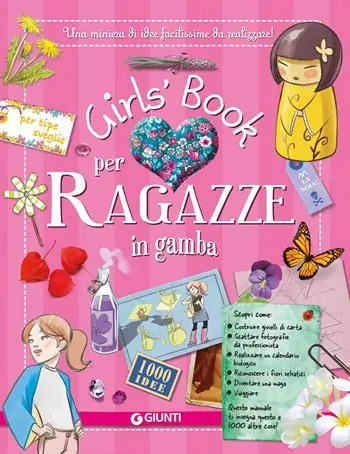 Finale Uitverkoop Girls‘ book per ragazze in gamba. Con adesivi